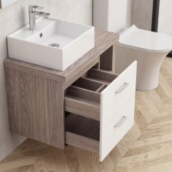 Комплект мебели за баня Inter Ceramic 754655 + 7513-60 - практично решение с изискан стил