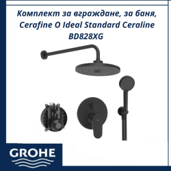 Комплект за вграждане, за баня, Cerafine O Ideal Standard Ceraline BD828XG - качество и стил