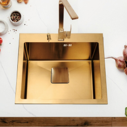 Кухненска мивка алпака Inter Ceramic ICK 5032G - елегантност и издръжливост