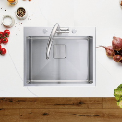 Кухненска мивка алпака Inter Ceramic ICK 6052 - лесна поддръжка и стилна визия