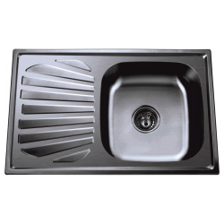 Кухненска мивка алпака Inter Ceramic ICK 8022B L - Устойчива и лесна за почистване