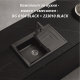 Inter Ceramic BG 8104 BLACK + 233010 BLACK - Комплект за кухня Комплект за кухня Inter Ceramic BG 8104 BLACK + 233010 BLACK