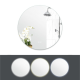 LED306-80 с функция против изпотяване, 80 x 80 - LED огледало Makena LED огледало Makena LED306-80 с функция против изпотяване, 80 x 80