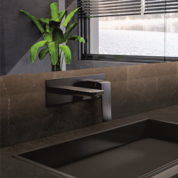 Месингов смесител за вграждане Inter Ceramic ICF 8110191MB ЕЛИНОР BLACK MATT - стил и издръжливост