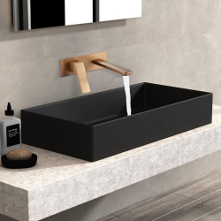 Месингов смесител за вграждане Inter Ceramic ICF 8110191BRUSH ROSE GOLD – розов лукс и качество