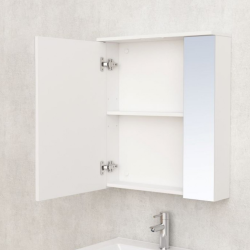 Горен огледален PVC шкаф Inter Ceramic ICMC 6017-70 МОНЦА - функционалност и съвременен дизайн