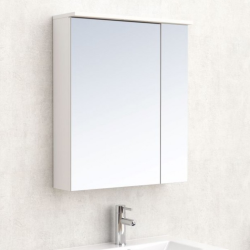 Горен огледален PVC шкаф Inter Ceramic ICMC 6017-70 МОНЦА - функционалност и съвременен дизайн