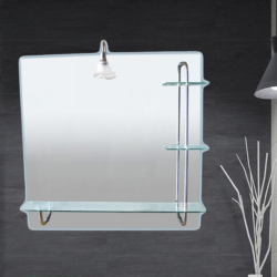 Огледало с осветление Inter Ceramic ICM 13 - 70*70 - стил и практичност