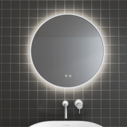 Огледало за баня с LED Inter Ceramic 1855-60W ЛЕЙЛА – красота и практичност в едно