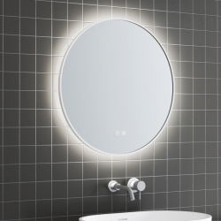 Огледало за баня с LED Inter Ceramic 1855-60W ЛЕЙЛА – красота и практичност в едно