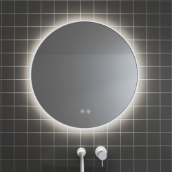 Огледало за баня с LED Inter Ceramic 1855-80W ЛЕЙЛА – естетика и удобство