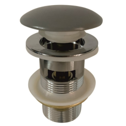 Сифон за умивалник с преливник Inter Ceramic IC CC75OF MG – КЛИК механизъм