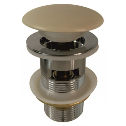 Сифон за умивалник с преливник Inter Ceramic IC CC75OF BG – КЛИК механизъм