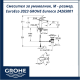 Смесител за умивалник, М - размер, EuroEco 2023 GROHE Euroeco 24265001