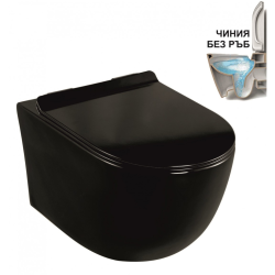 Стенна тоалетна чиния Inter Ceramic ICC 3755B NEW – качество и елегантен дизайн