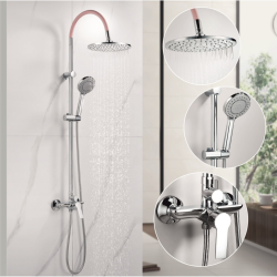 Тръбно окачване Inter Ceramic ICT 6544PINK - с оригинален дизайн