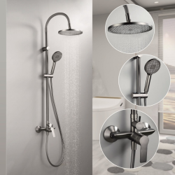 Тръбно окачване Inter Ceramic ICT 6544GG - с оригинален дизайн