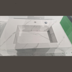 Умивалник " PIETRA" Inter Ceramic ICL 12049/100W - практично решение с изчистен дизайн