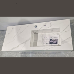 Умивалник " PIETRA" Inter Ceramic ICL 12049/120W RIGHT- функционално решение с десен плот