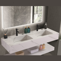 Умивалник " PIETRA" Inter Ceramic ICL 12049/140W - дизайнерски умивалник