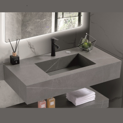 Умивалник " PIETRA" Inter Ceramic ICL 12049/80G - модерно оформление и качество