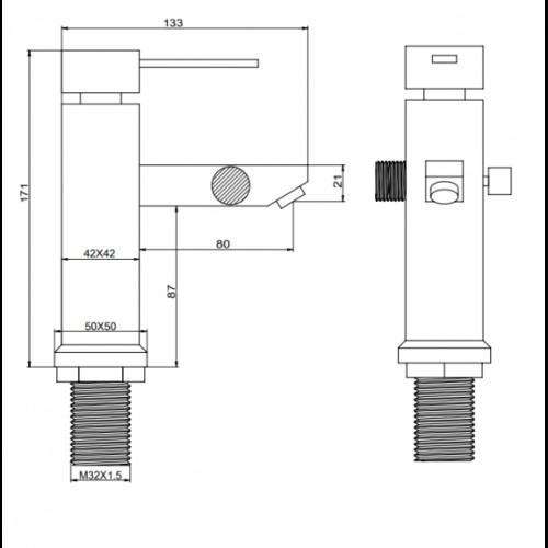 Смесител за умивалник ICF 148906 Куарто