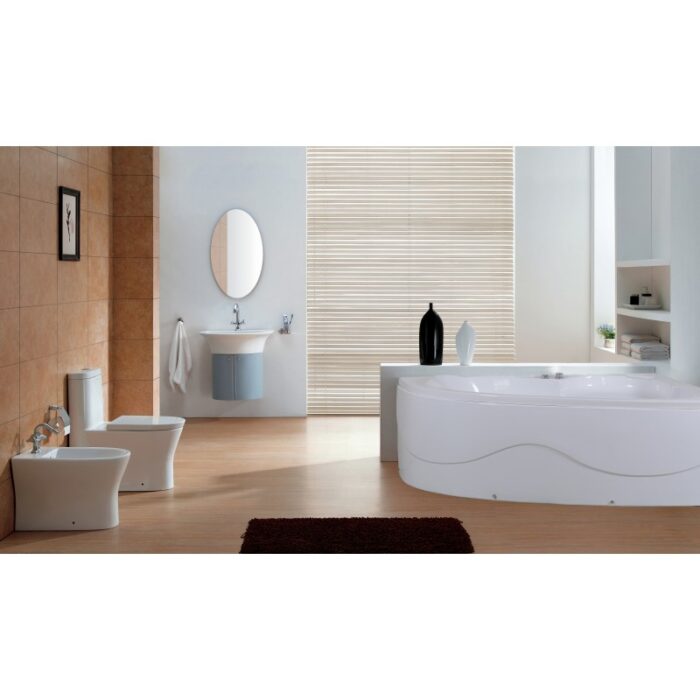 Вана Inter Ceramic ICSH 151050 L – Лява ъглова вана за стил и комфорт в банята - Image 2