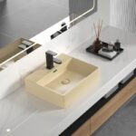 Порцеланов умивалник за плот ICB 5042BEIGE