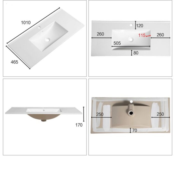 Порцеланов умивалник ICC 10066 - Image 3