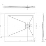 Поддушово корито ROUGH STONE ICST 10080RS-2 - Image 2
