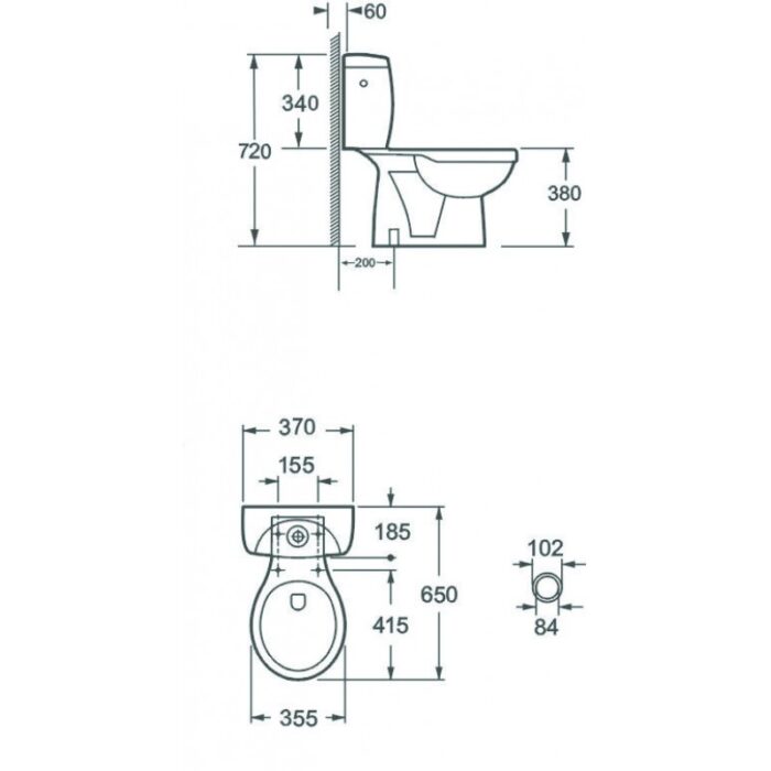 Моноблок ICC 1072S RIMLESS - Image 3