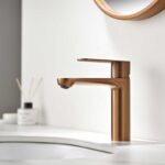 Смесител за умивалник Верона ICF 111320 BRUSH ROSE GOLD - Image 2