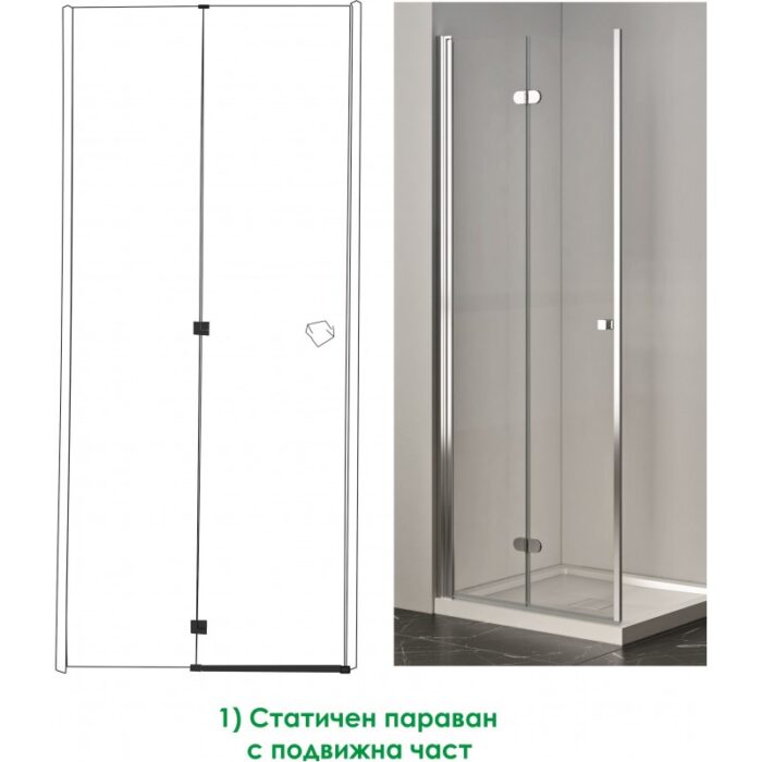 Преградна система за баня  » ICS 114TR/120 - Image 2