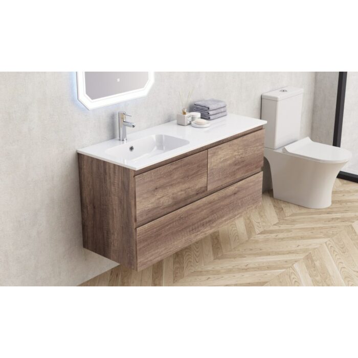 Долен конзолен PVC шкаф за баня Inter Ceramic ICP 12061 - стилен и функционален - Image 2