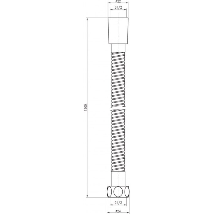 Шлаух за душ ICD  120MB - Image 2