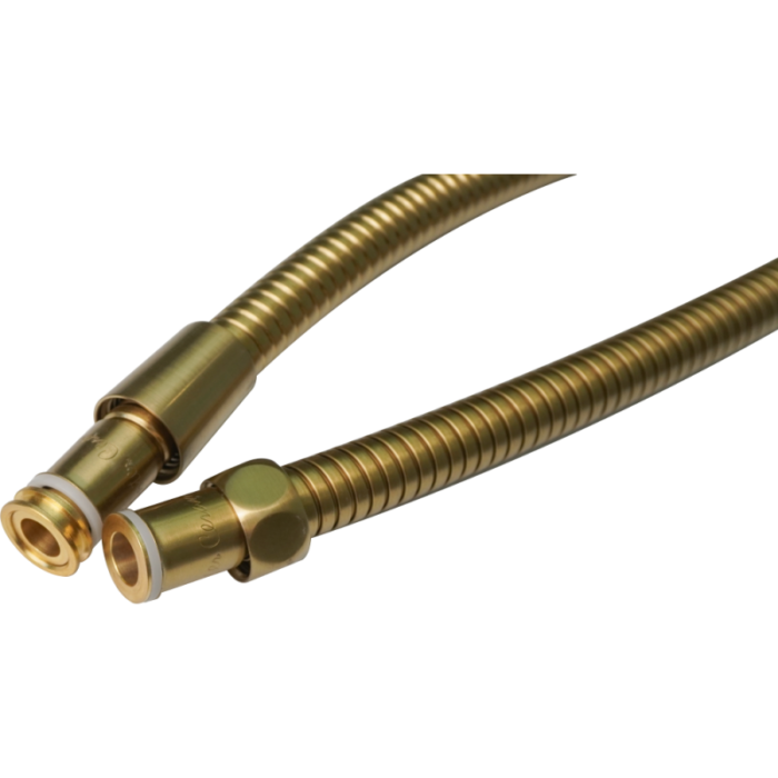 Шлаух за душ ICD 150-180BRUSH GOLD ANTI TWIST - Image 3