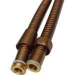Шлаух за душ ICD 150-180BRUSH ROSE GOLD ANTI TWIST - Image 3