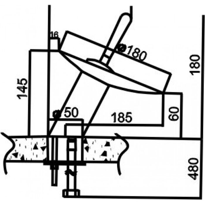 Смесител за умивалник ICF 1539273 L Орекио - Image 2