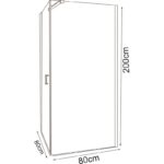 Душ кабина » ICL 157 80 L NEW - Image 2
