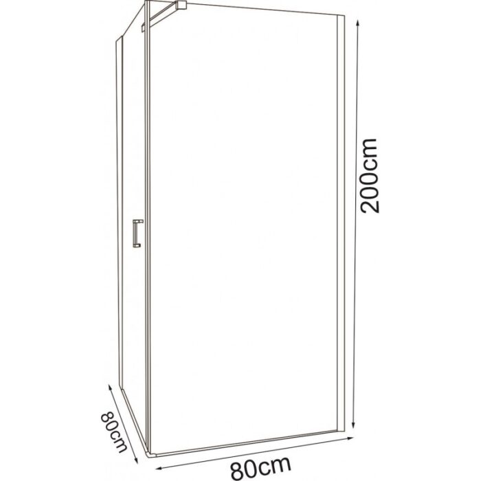 Душ кабина » ICL 157 80 L NEW - Image 2