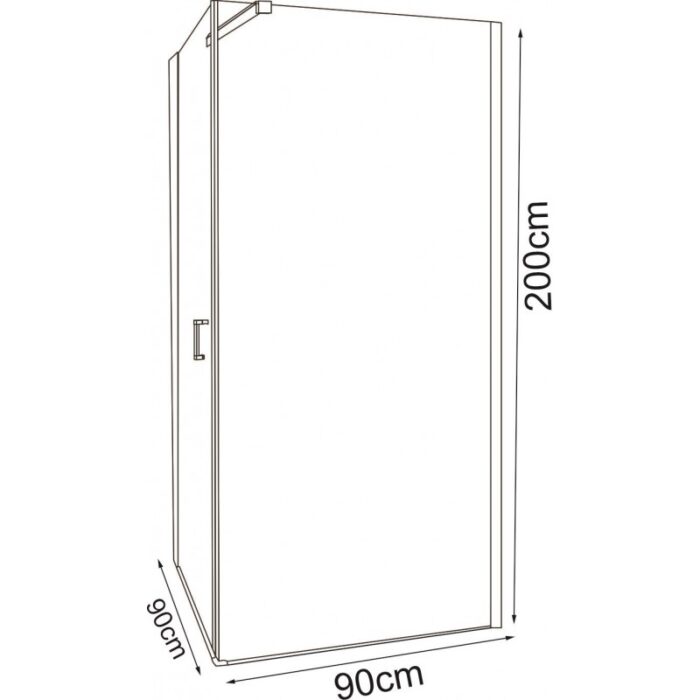 Душ кабина » ICL 157 90 L NEW - Image 2