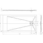 Поддушово корито ROUGH STONE ICST 16080RS-3 - Image 2