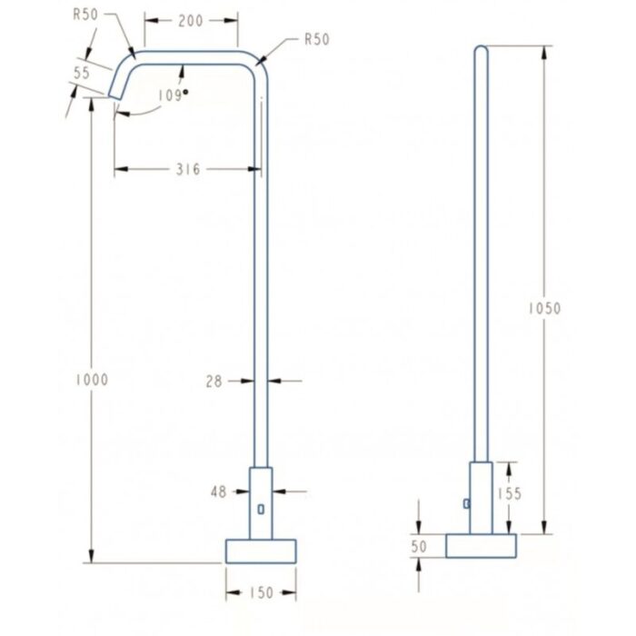 Автоматичен смесител ICSA 1682BM - Image 2