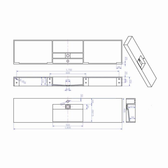 Умивалник ICC 18040 - Image 3