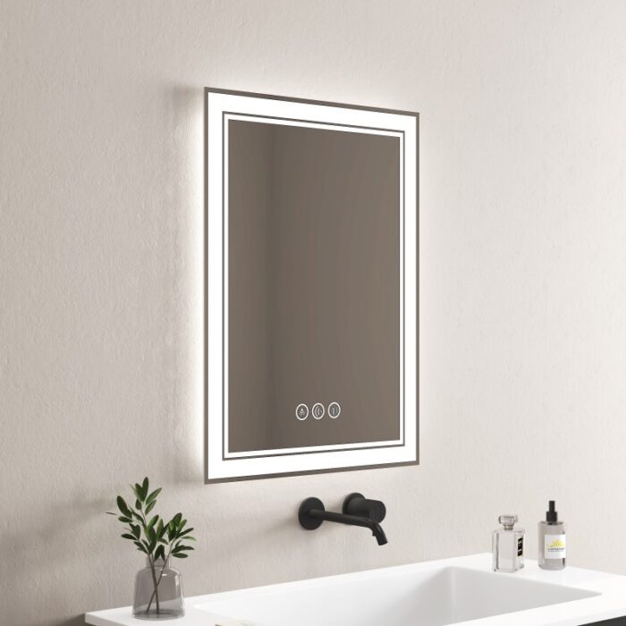 Огледало за баня с LED Inter Ceramic 1814NEW GIONA - практичност и изискан дизайн - Image 2