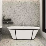Вана Inter Ceramic ICSH LB 1901MW – Стилна свободностояща вана в матово бяло за модерна баня