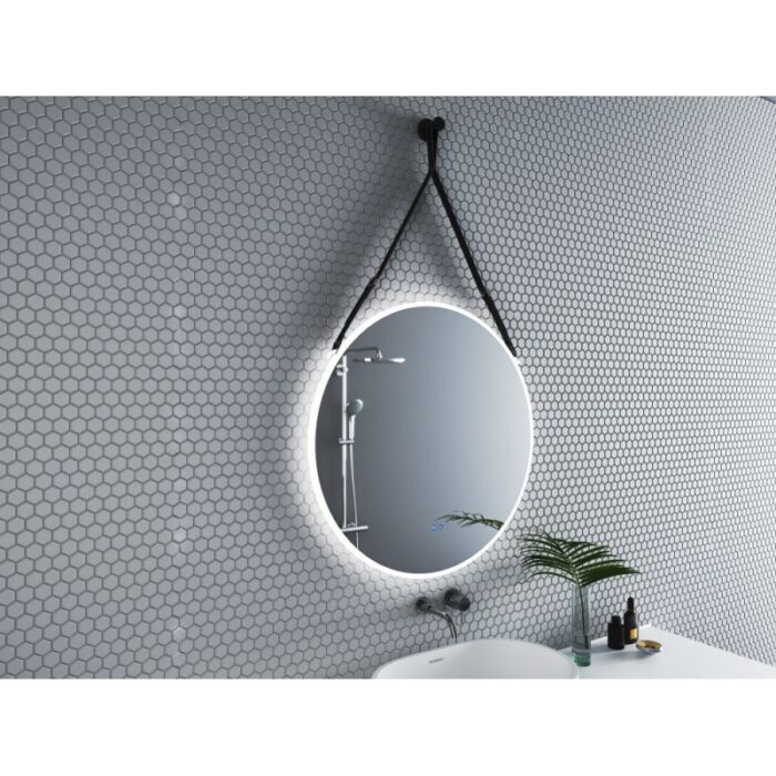 Огледало за баня с LED осветление 1909BLACK - Image 2
