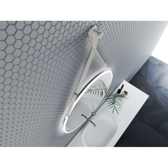 МЕСИНА ОГЛЕДАЛО LED D800 1909WHITE - Image 3
