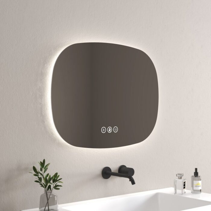 Огледало за баня 80X60 с LED Inter Ceramic 1958 - изчистена визия и качество - Image 2