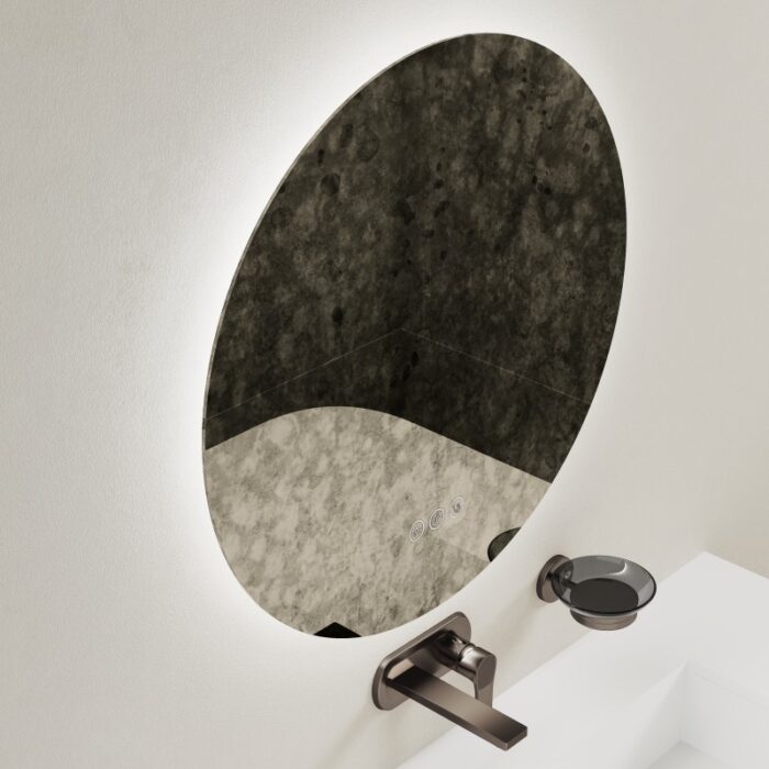 Огледало за баня с LED Inter Ceramic 1970 MATEO – Елегантен акцент и практично осветление - Image 3